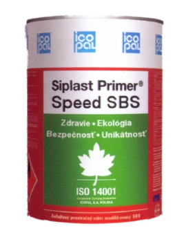 IcoPal Siplast Primer Speed SBS bitumenes kellősítő, 30 liter/kanna